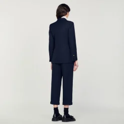 Giacca Tailleur Con Doppia Abbottonatura><noscript><img width=