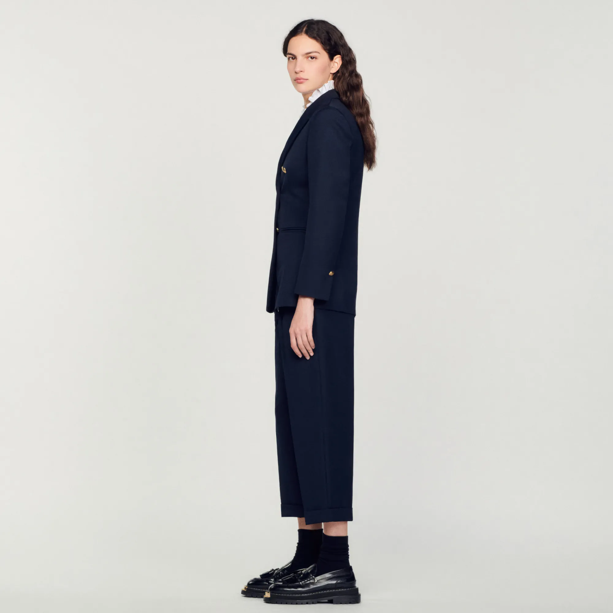 Giacca Tailleur Con Doppia Abbottonatura>Sandro Paris Cheap