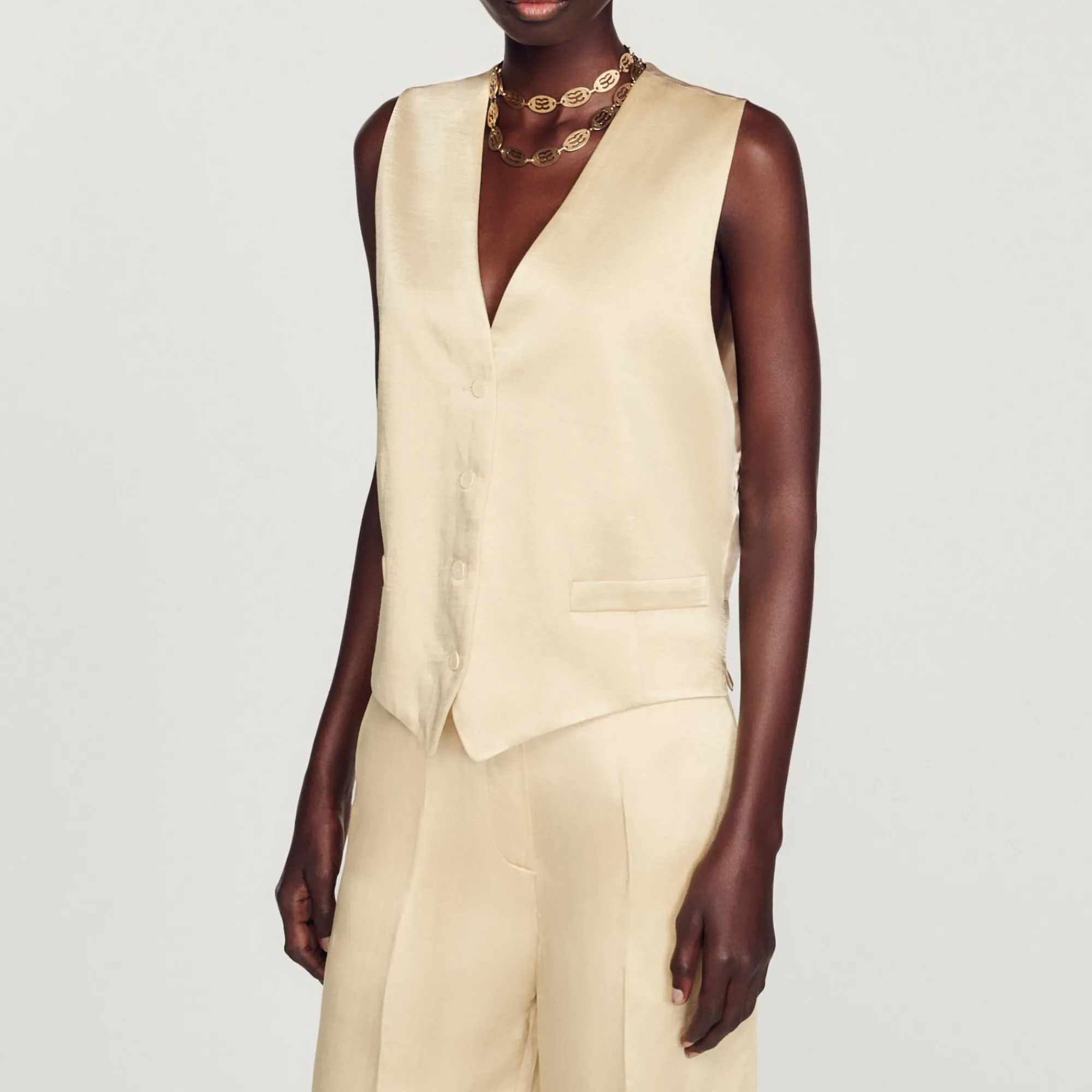 Gilet Da Completo>Sandro Paris Shop