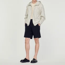 Giubbotto A Righe>Sandro Paris Sale