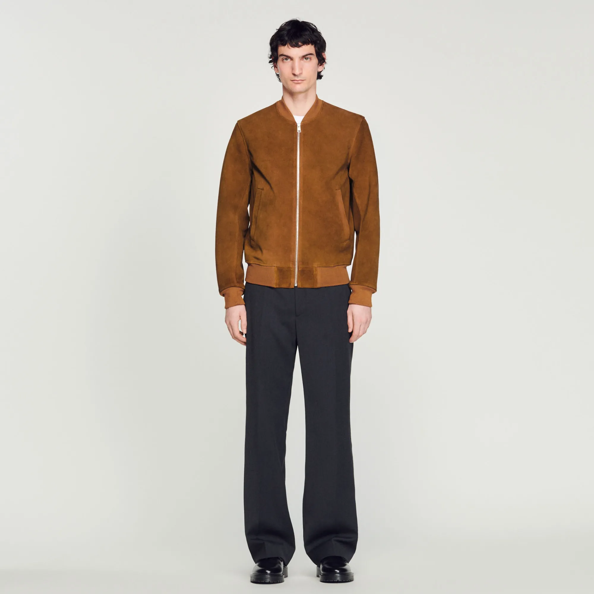 Giubbotto In Pelle Conceria Certificata>Sandro Paris Outlet
