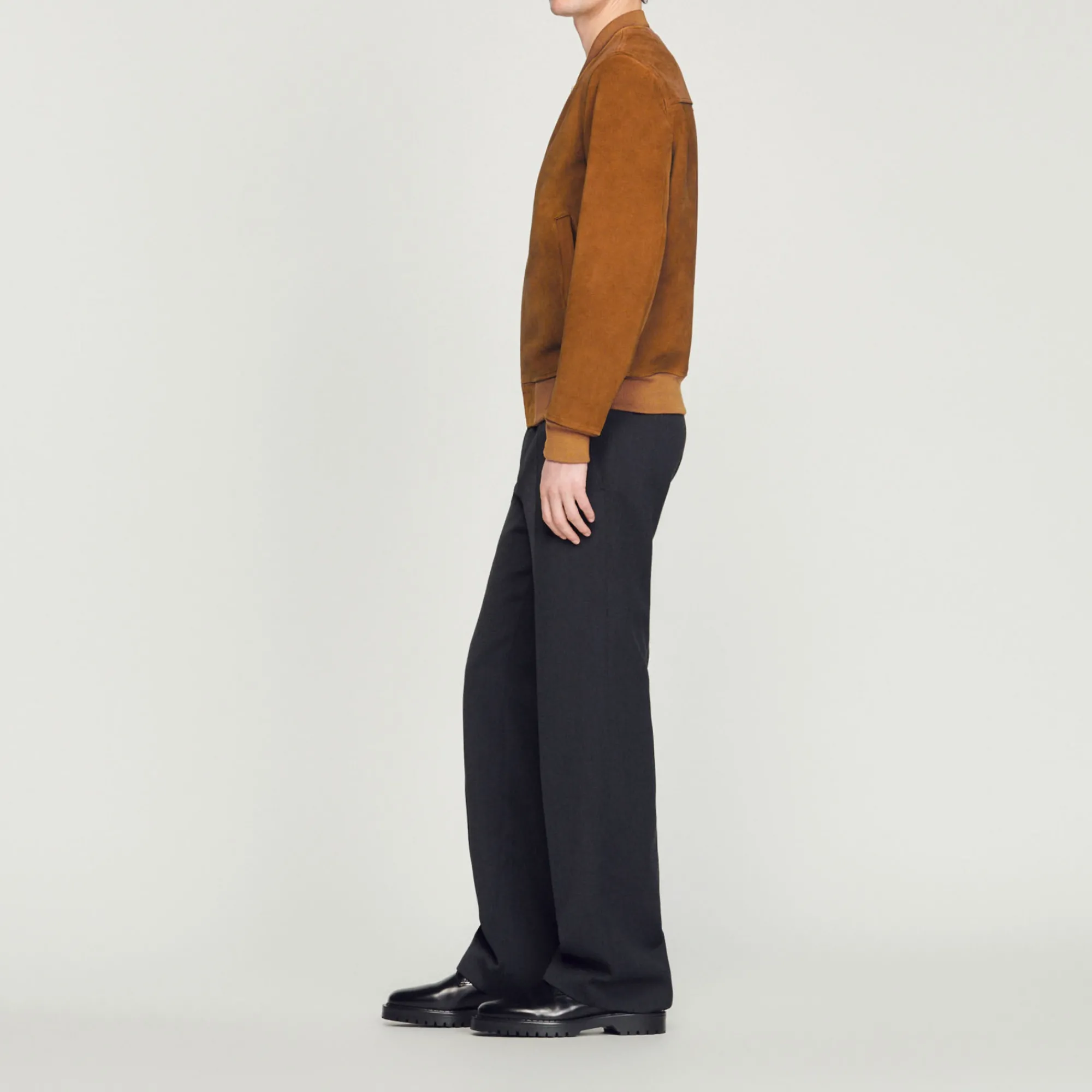 Giubbotto In Pelle Conceria Certificata>Sandro Paris Outlet