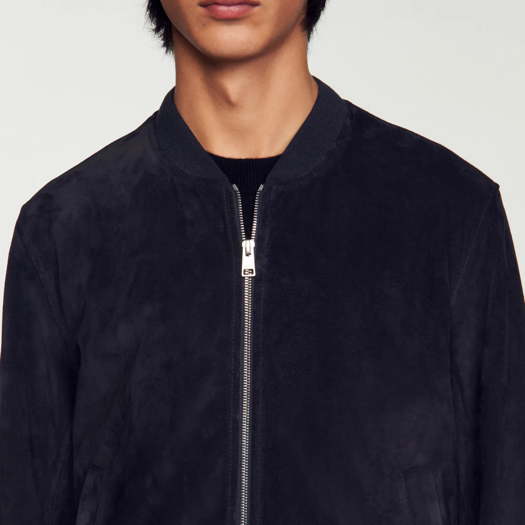 Giubbotto In Pelle Scamosciata>Sandro Paris New