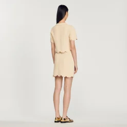 Gonna Corta In Maglia><noscript><img width=