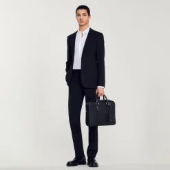 Grande Ventiquattrore In Tela>Sandro Paris Discount