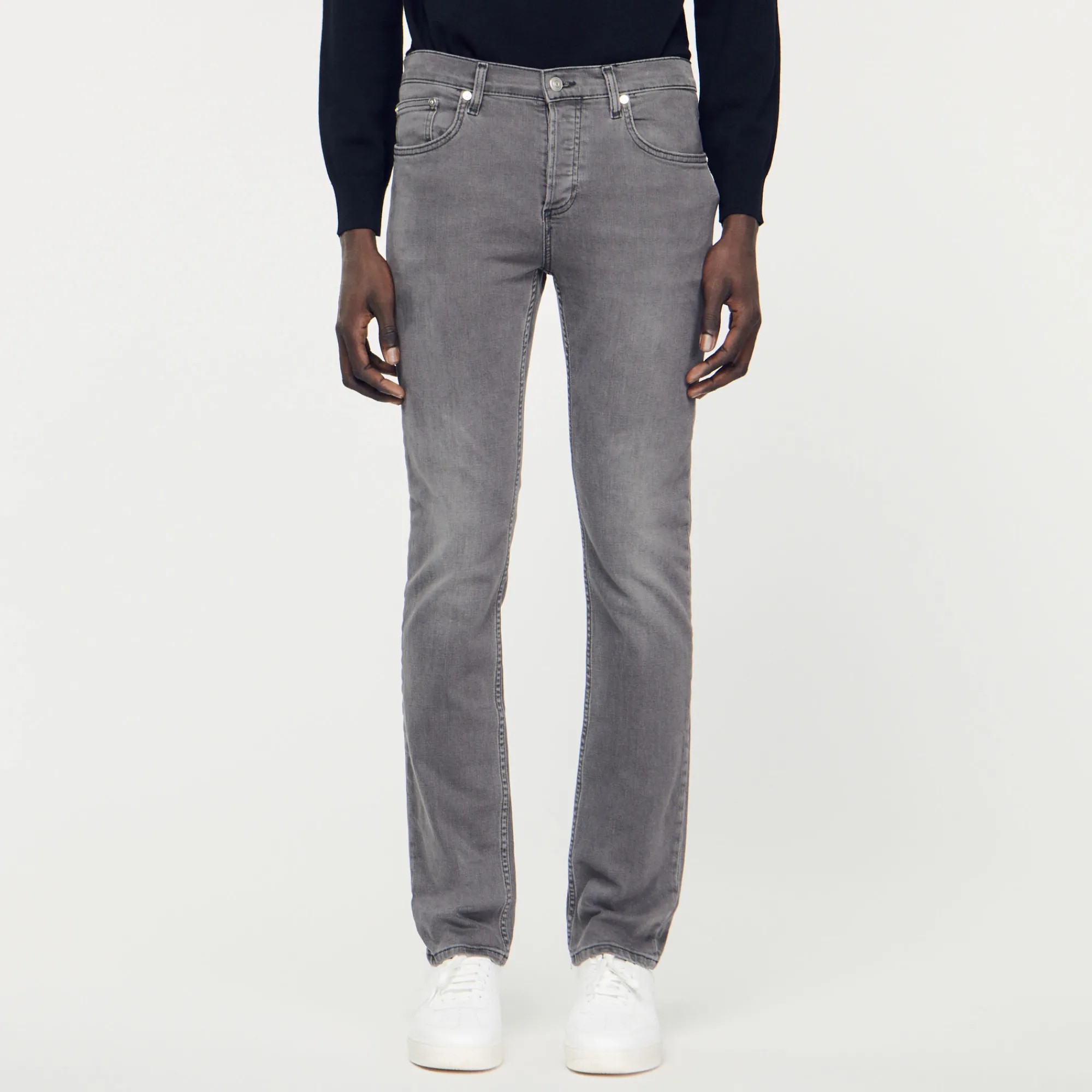 Jeans Grey Delave>Sandro Paris Cheap