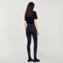 Jeans Slim Vita Normale><noscript><img width=