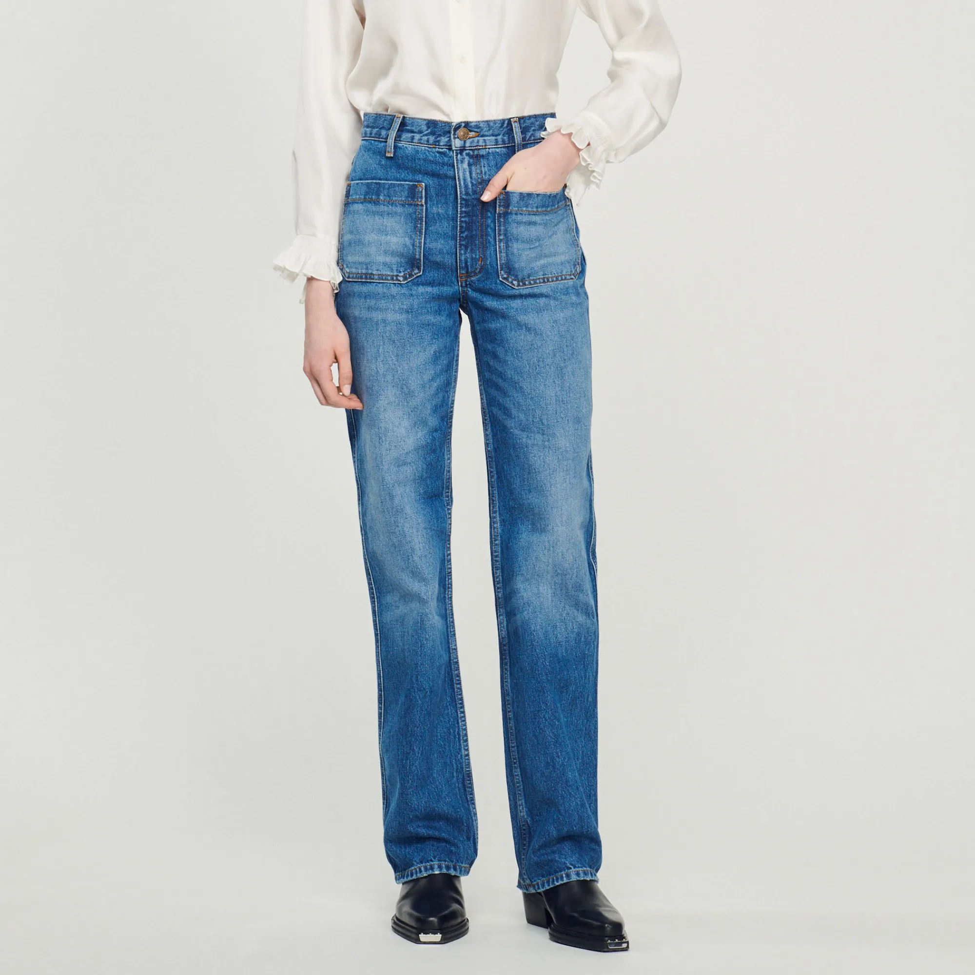 Jeans Svasati Delave>Sandro Paris Hot