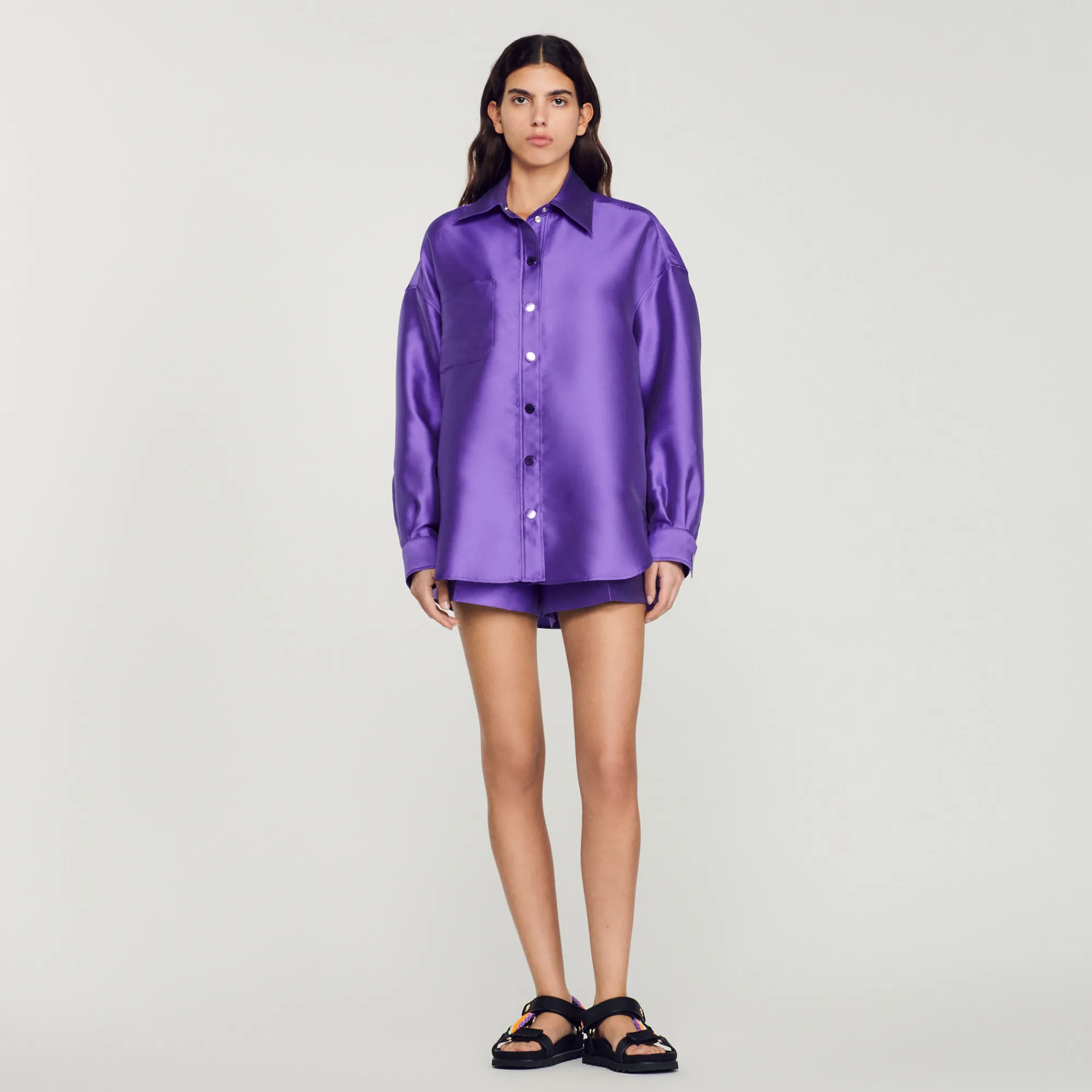 Oversize-Bluse>Sandro Paris Flash Sale