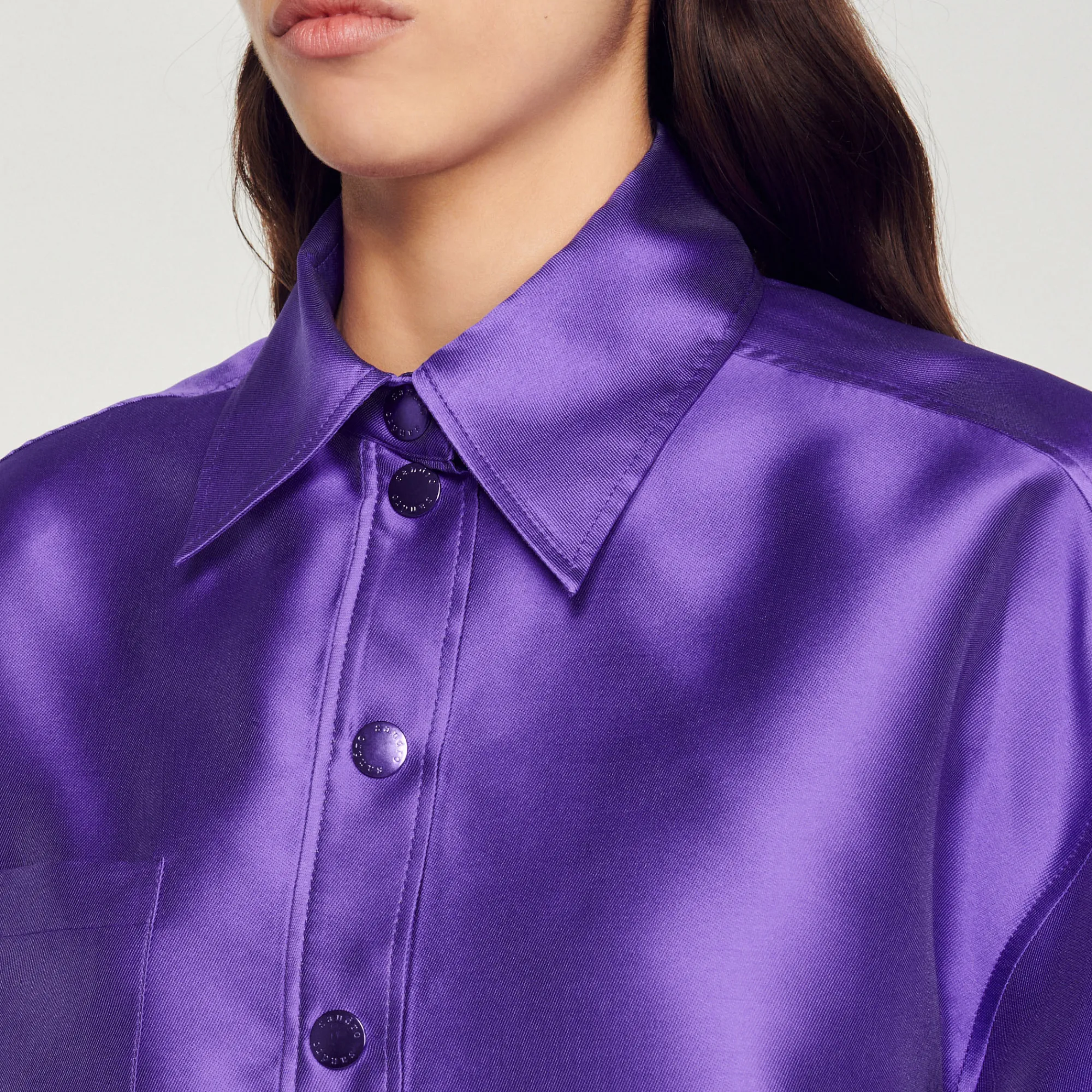 Oversize-Bluse>Sandro Paris Flash Sale