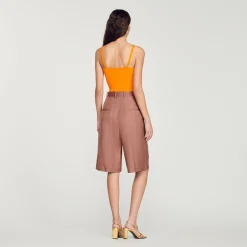 Pantaloncini Da Tailleur><noscript><img width=