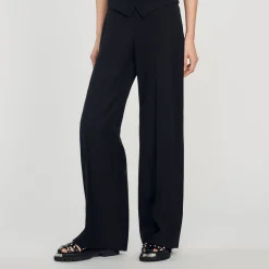 Pantaloni A Gamba Larga><noscript><img width=