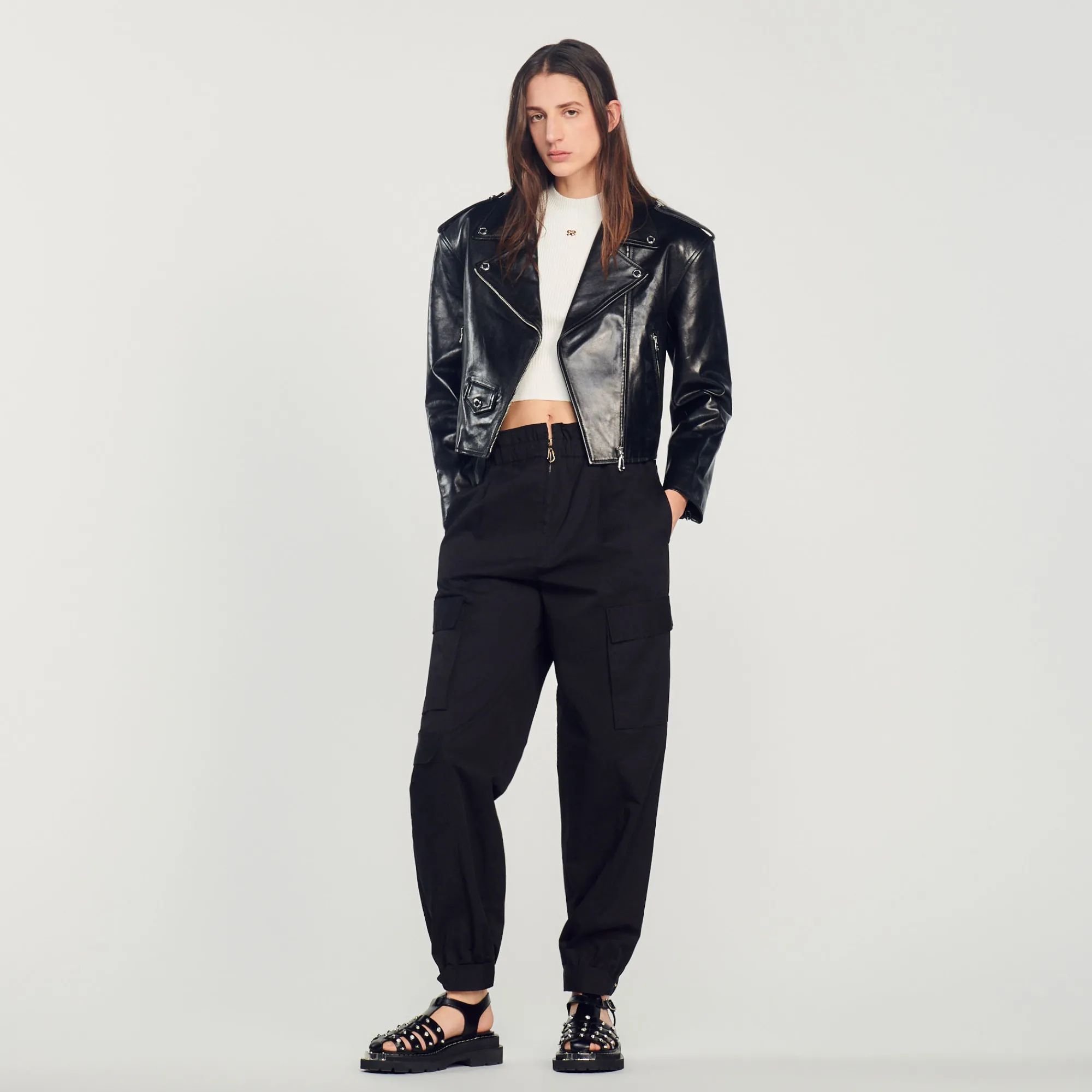Pantaloni Cargo>Sandro Paris Clearance