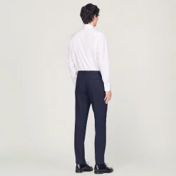 Pantaloni Da Completo Classici In Lana><noscript><img width=