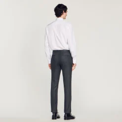 Pantaloni Da Completo In Flanella><noscript><img width=