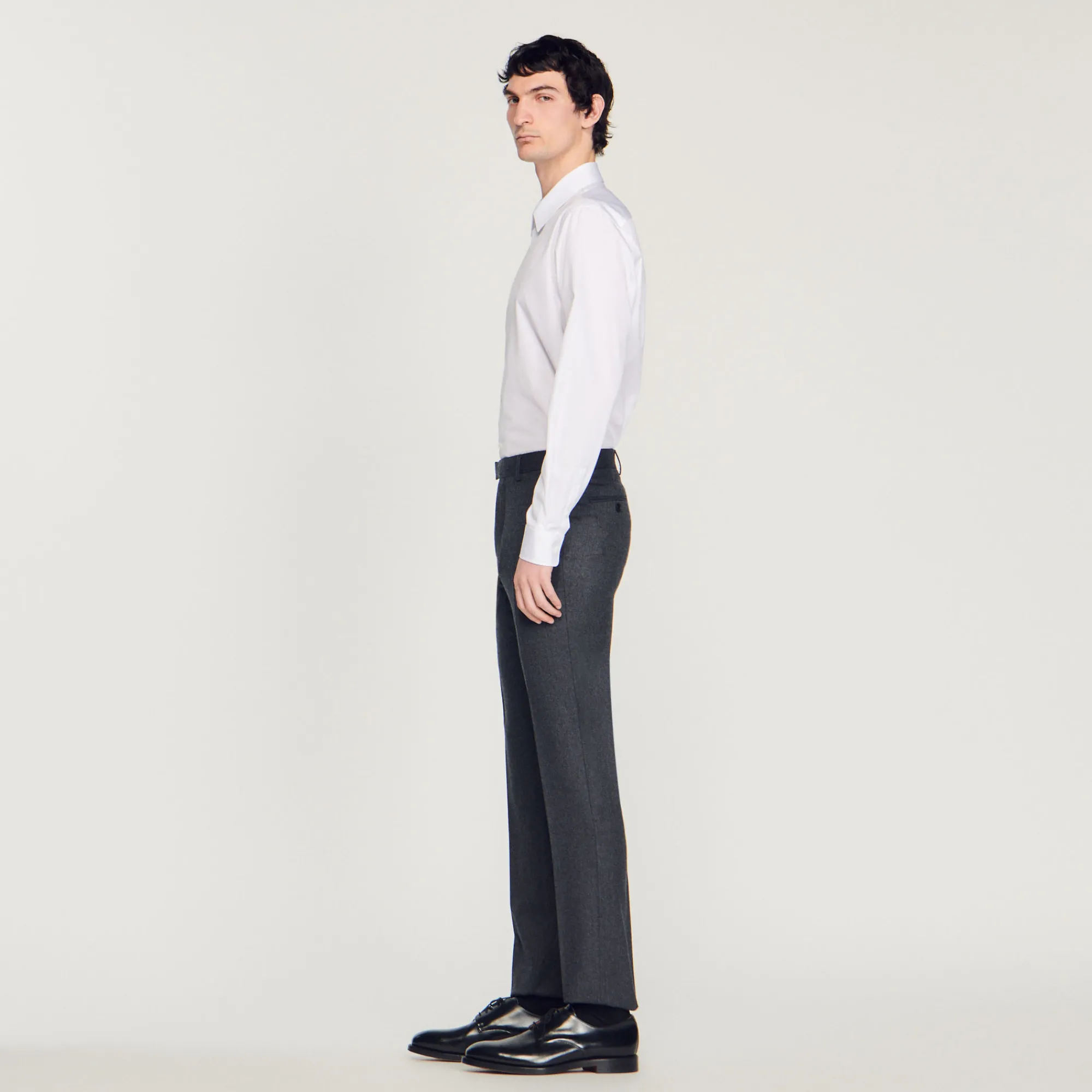 Pantaloni Da Completo In Flanella>Sandro Paris Store