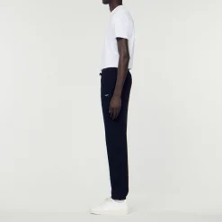 Pantaloni Da Jogging Felpati Ricamati><noscript><img width=