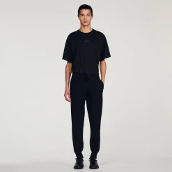 Pantaloni Da Jogging In Maglia>Sandro Paris Cheap