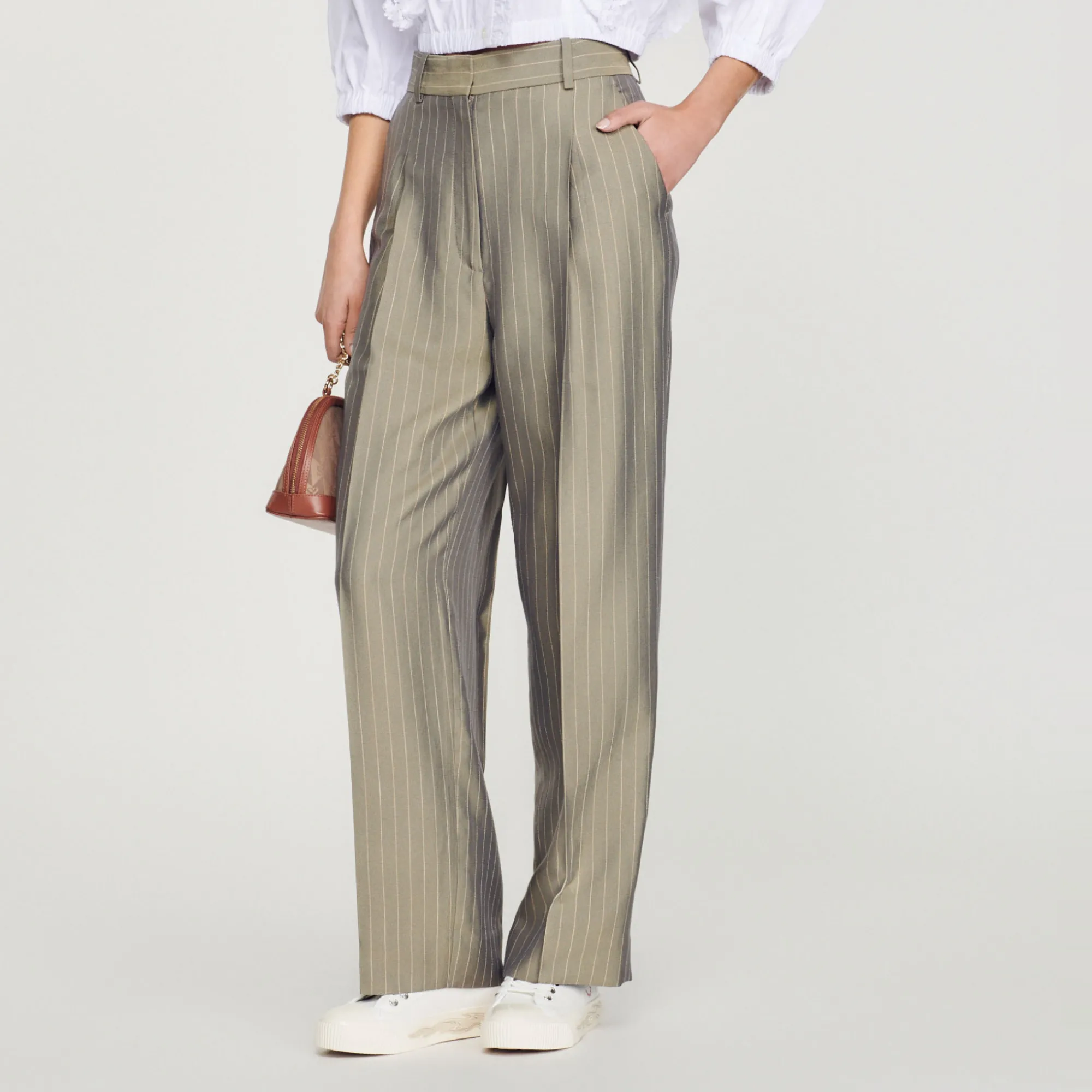 Pantaloni Da Tailleur>Sandro Paris Flash Sale