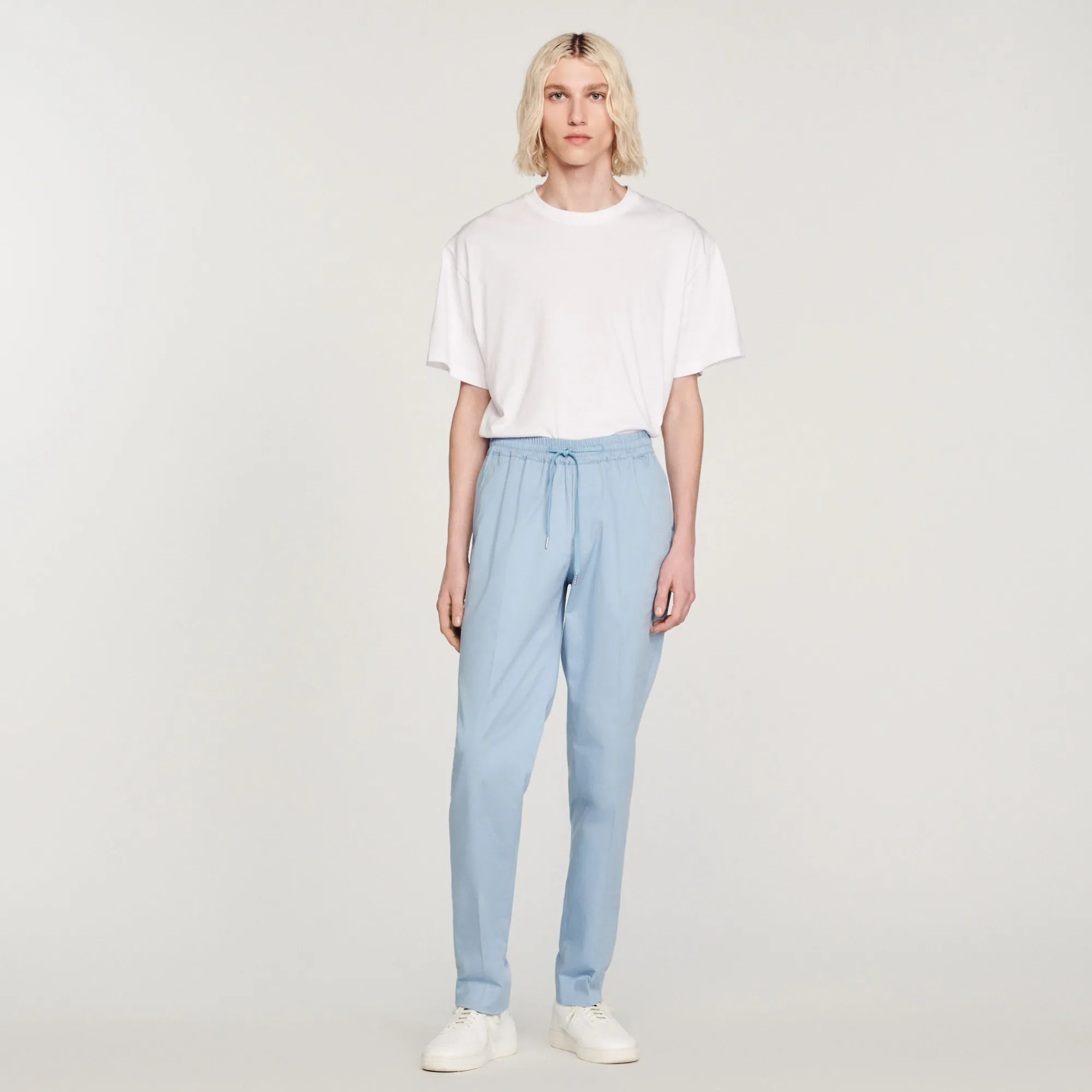 Pantaloni Dritti Elasticizzati>Sandro Paris Best