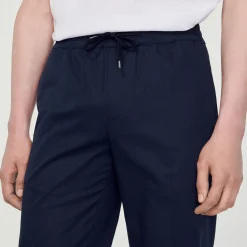 Pantaloni Dritti Elasticizzati><noscript><img width=