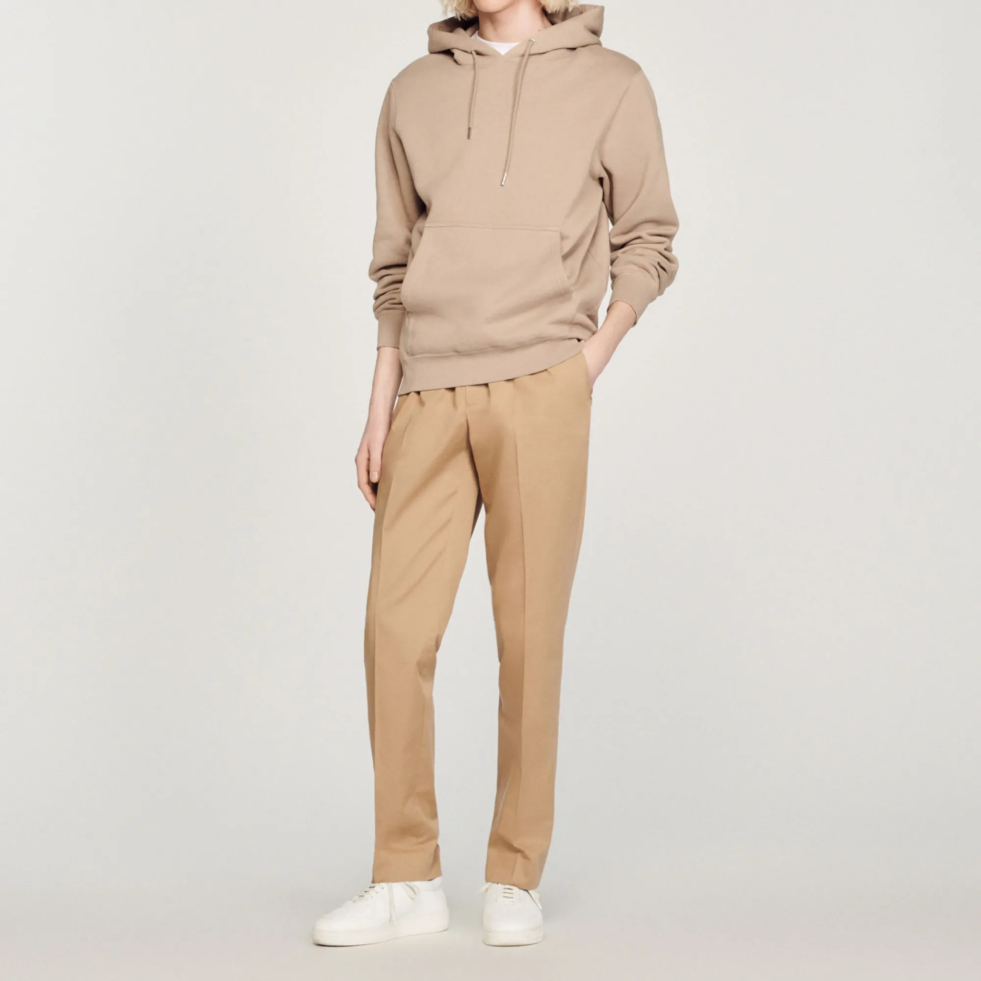 Pantaloni Dritti Elasticizzati>Sandro Paris Sale