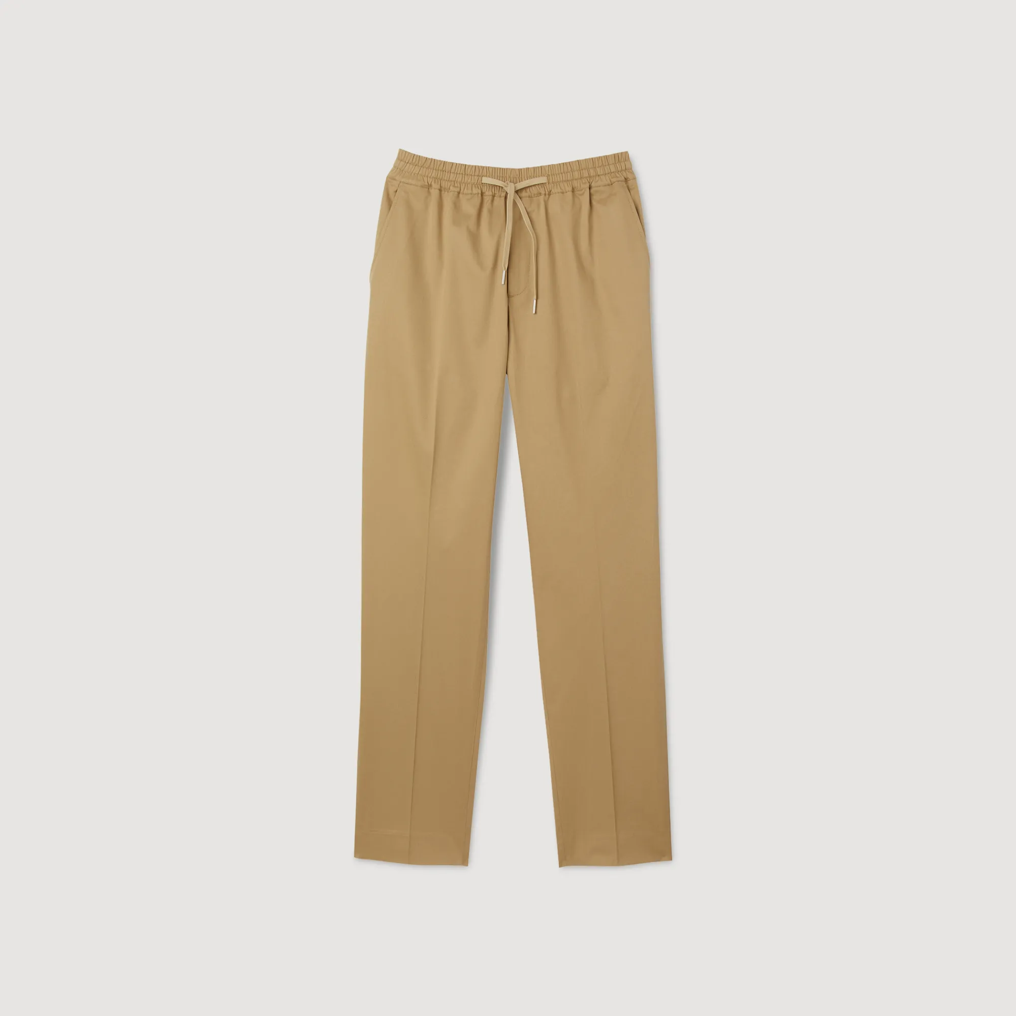 Pantaloni Dritti Elasticizzati>Sandro Paris Sale