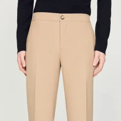 Pantaloni In Jersey><noscript><img width=