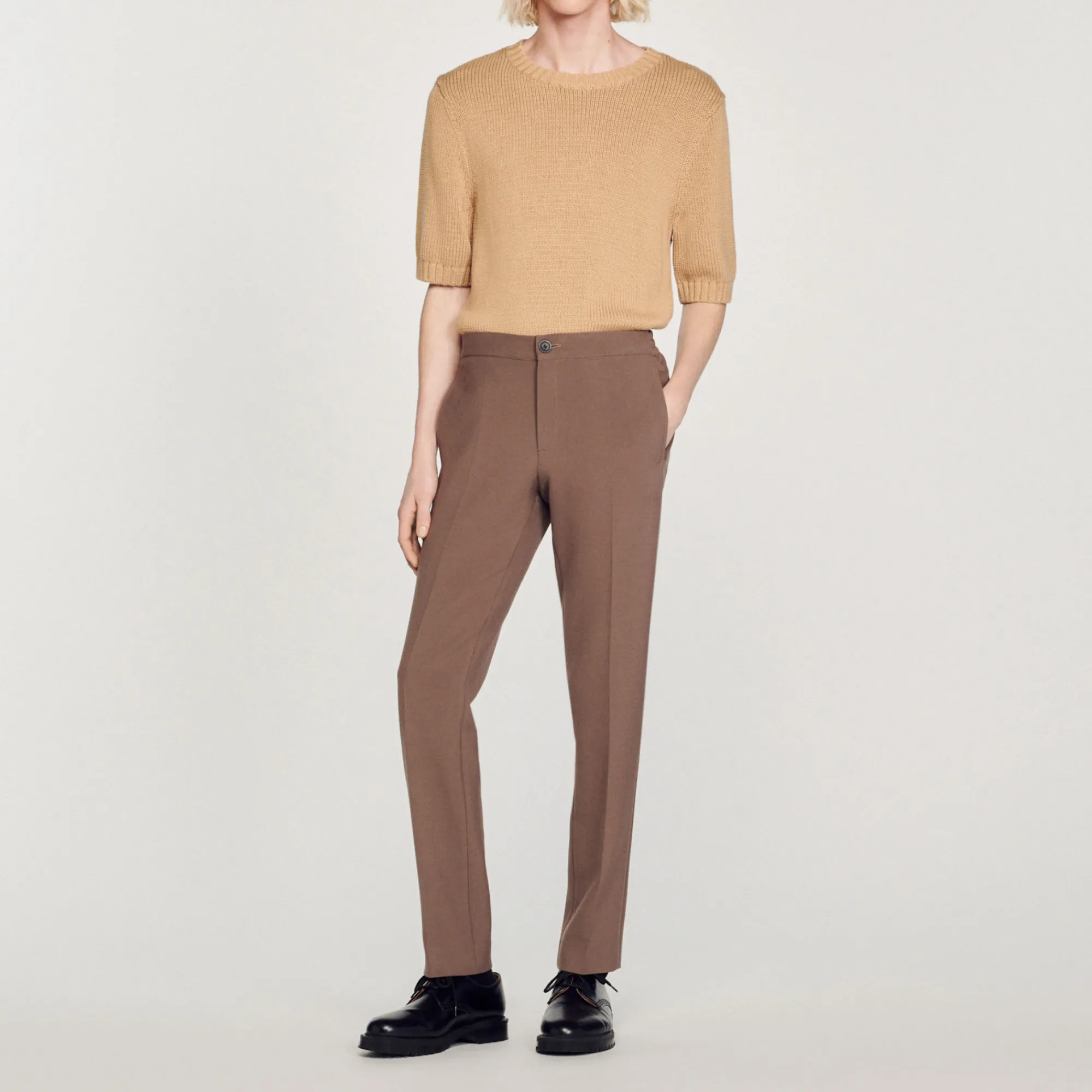 Pantaloni In Jersey>Sandro Paris Cheap