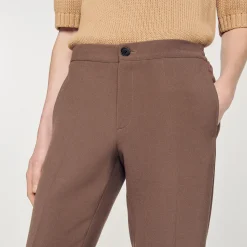 Pantaloni In Jersey><noscript><img width=