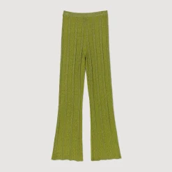 Pantaloni In Maglia Metallizzata><noscript><img width=