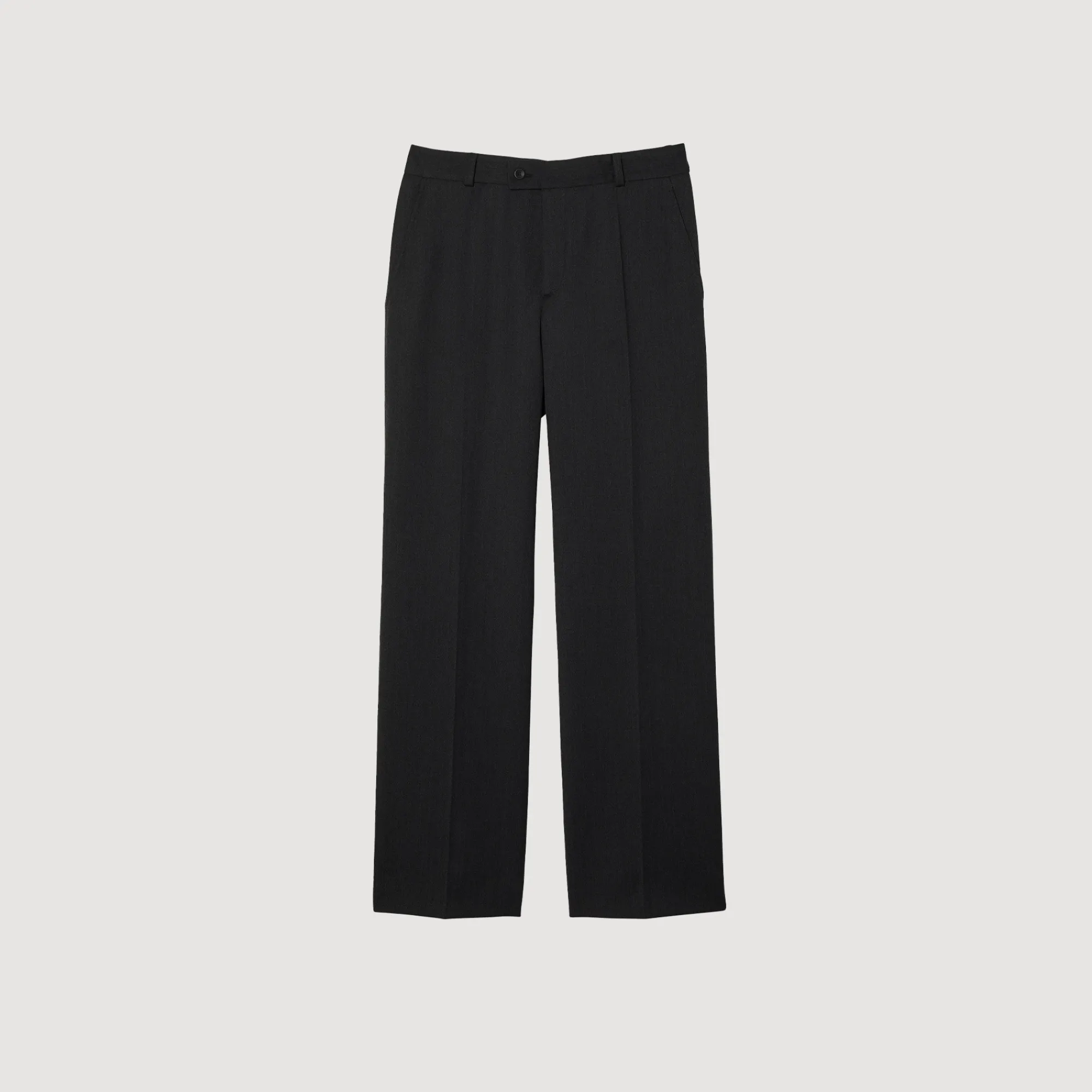 Pantaloni In Misto Lana>Sandro Paris Outlet