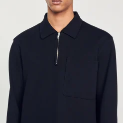 Polo Con Zip><noscript><img width=