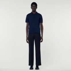 Polo In Maglia A Maniche Corte>Sandro Paris Discount
