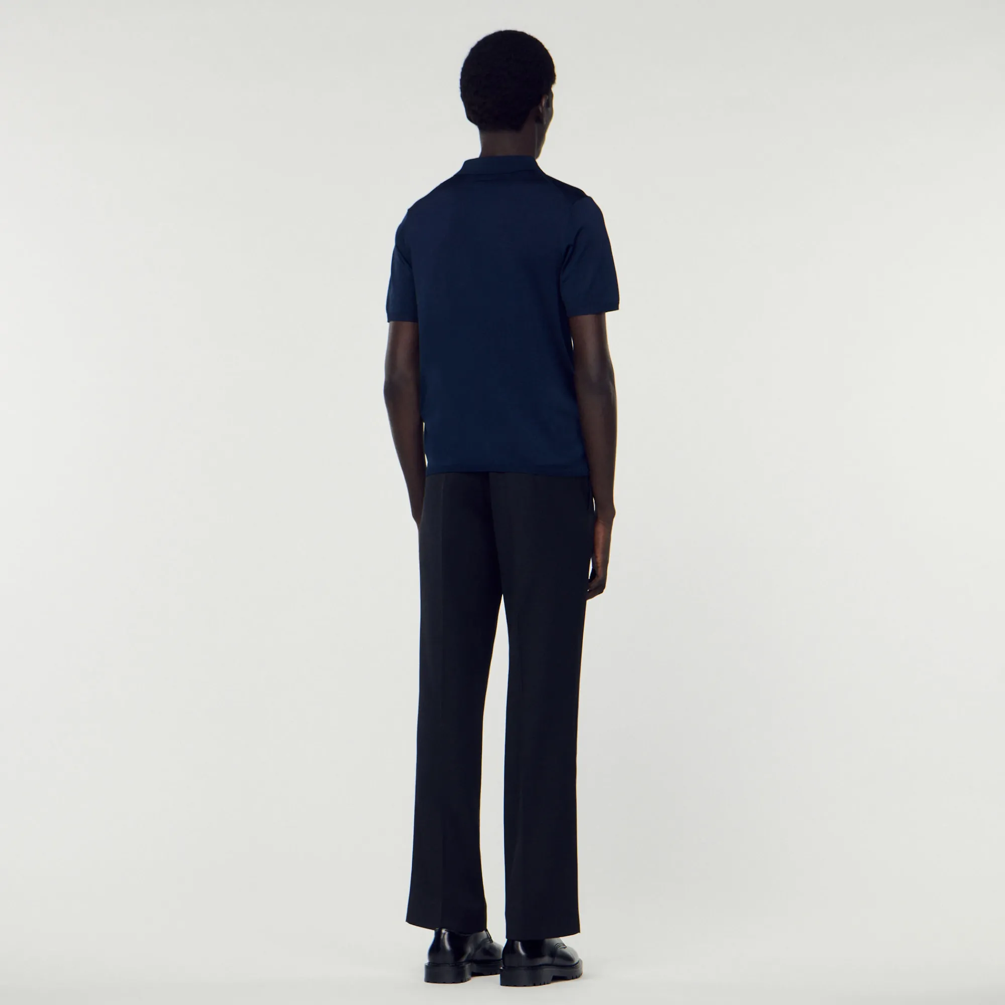 Polo In Maglia A Maniche Corte>Sandro Paris Discount