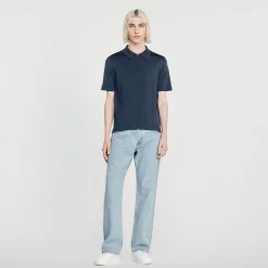 Polo In Maglia Con Collo A Zip>Sandro Paris Best