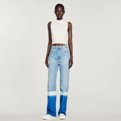 Pullover Corto A Coste>Sandro Paris Store