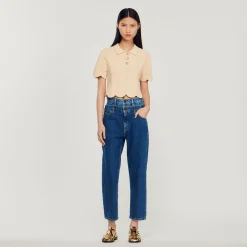 Pullover Corto In Maglia>Sandro Paris New