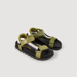 Sandali Intrecciati Colorati>Sandro Paris Outlet