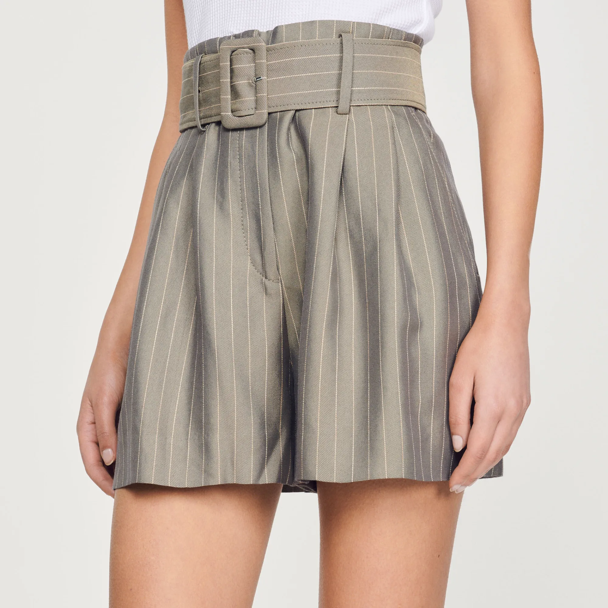 Short A Righe>Sandro Paris Store