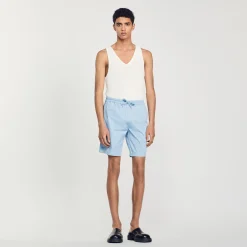 Short In Cotone>Sandro Paris Cheap