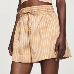 Short Larghi A Righe><noscript><img width=