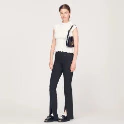 Top Con Punti Smock>Sandro Paris Cheap