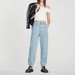 Top Corto In Maglia>Sandro Paris Cheap