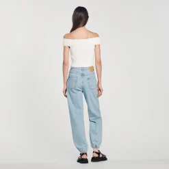 Top Corto In Maglia><noscript><img width=