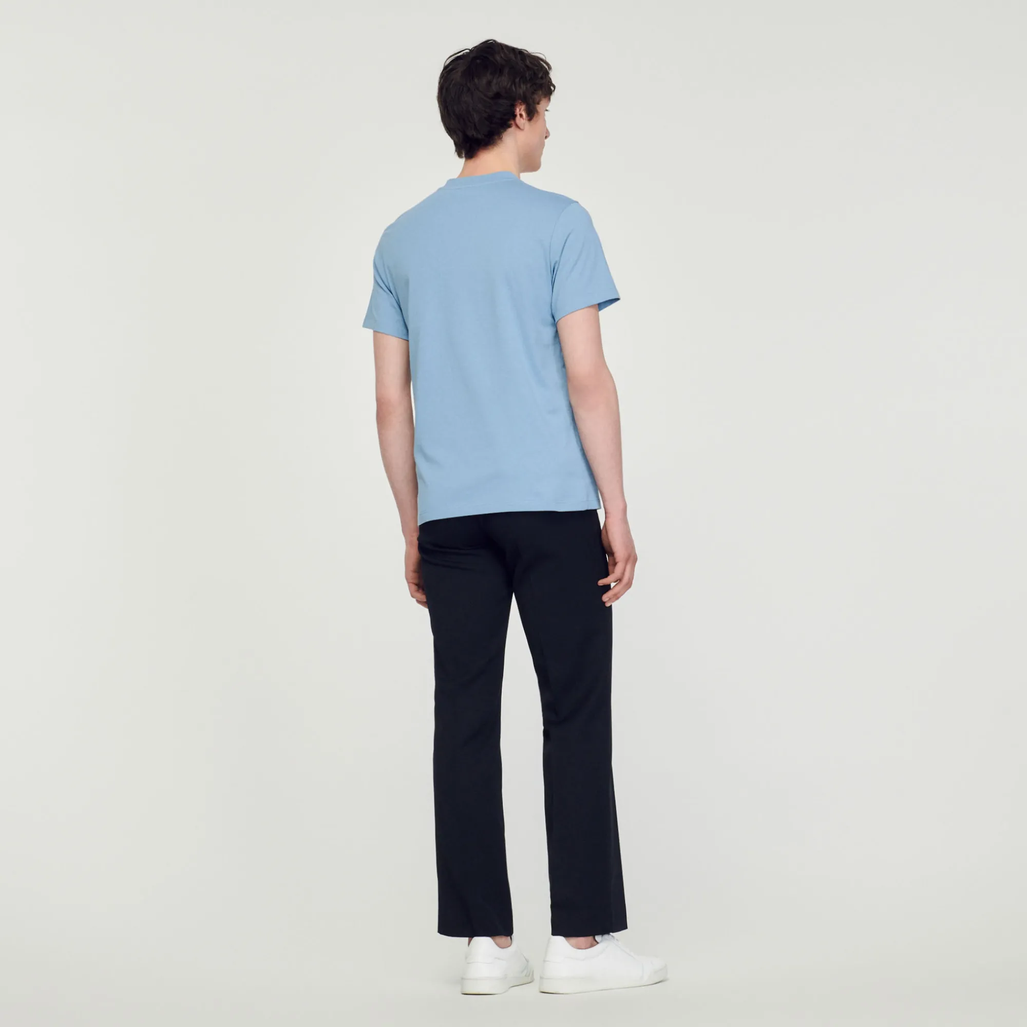 T-Shirt Con Applicazione Square Cross>Sandro Paris Shop