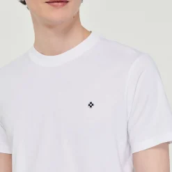 T-Shirt Con Applicazione Square Cross><noscript><img width=