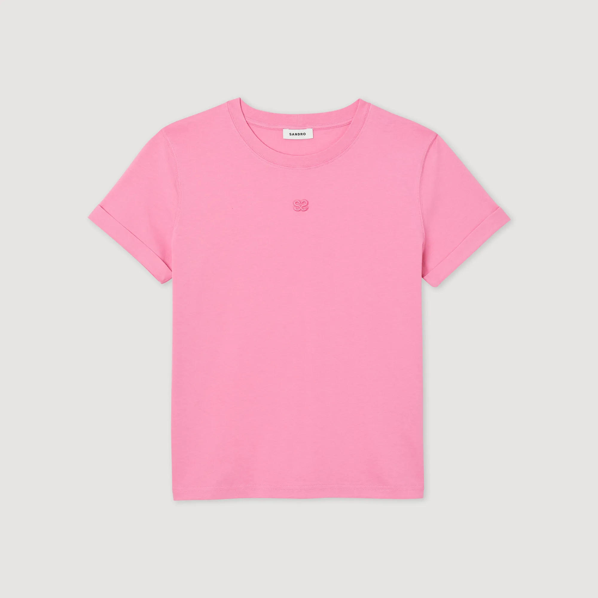 T-Shirt Con Doppia S>Sandro Paris Flash Sale
