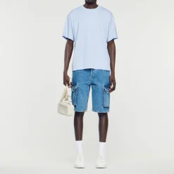 T-Shirt Con Logo In Gomma>Sandro Paris Flash Sale
