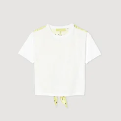 T-Shirt Con Stampa Stelle><noscript><img width=